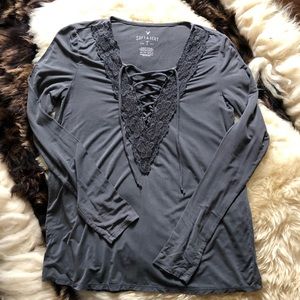 American Eagle soft & sexy long sleeve shirt